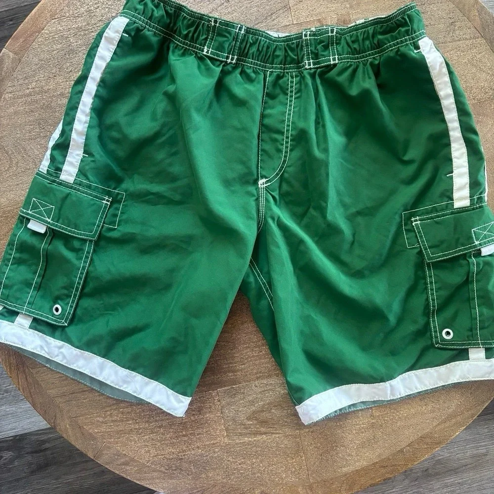 Old Navy Men's‎ Size Large Green Board Shorts